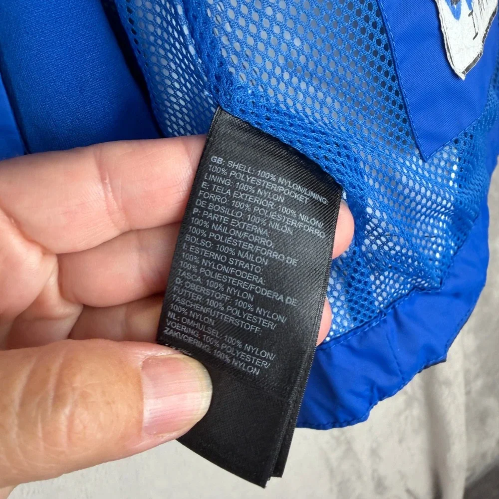 The North Face Boys Triclimate 3-in-1 Jacket Blue Navy Orange Size S 7/8 DryVent
